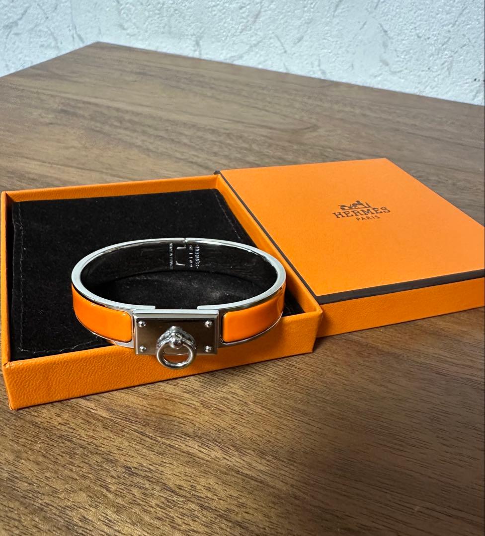 エルメス　エナメルブレスレット 　クリック・アノー