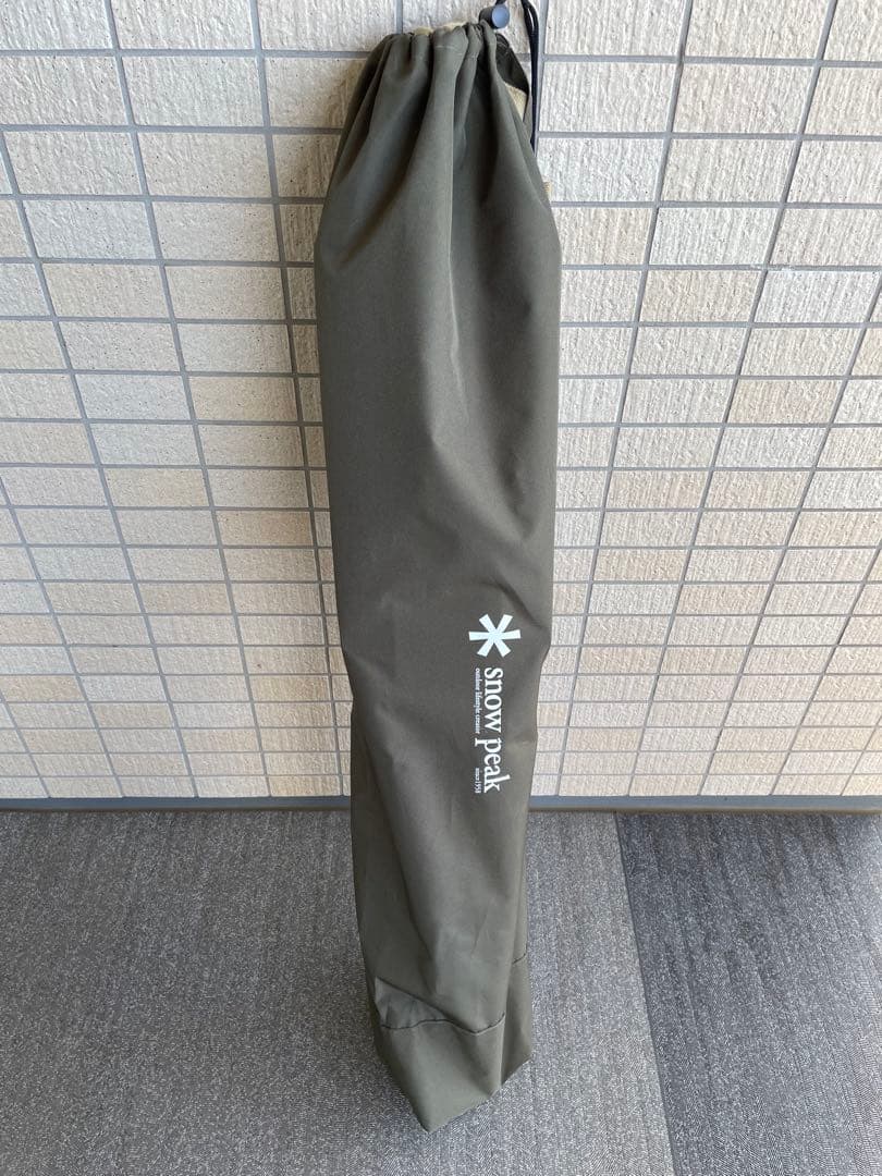 【美品】スノーピーク peakローチェア30 カーキ