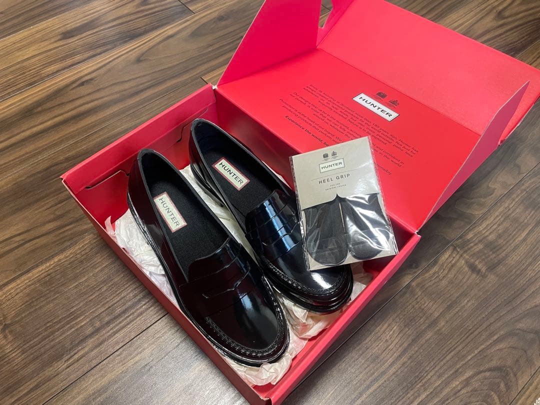 【定価19,800円現行品】HUNTER PENNY LOAFER UK4