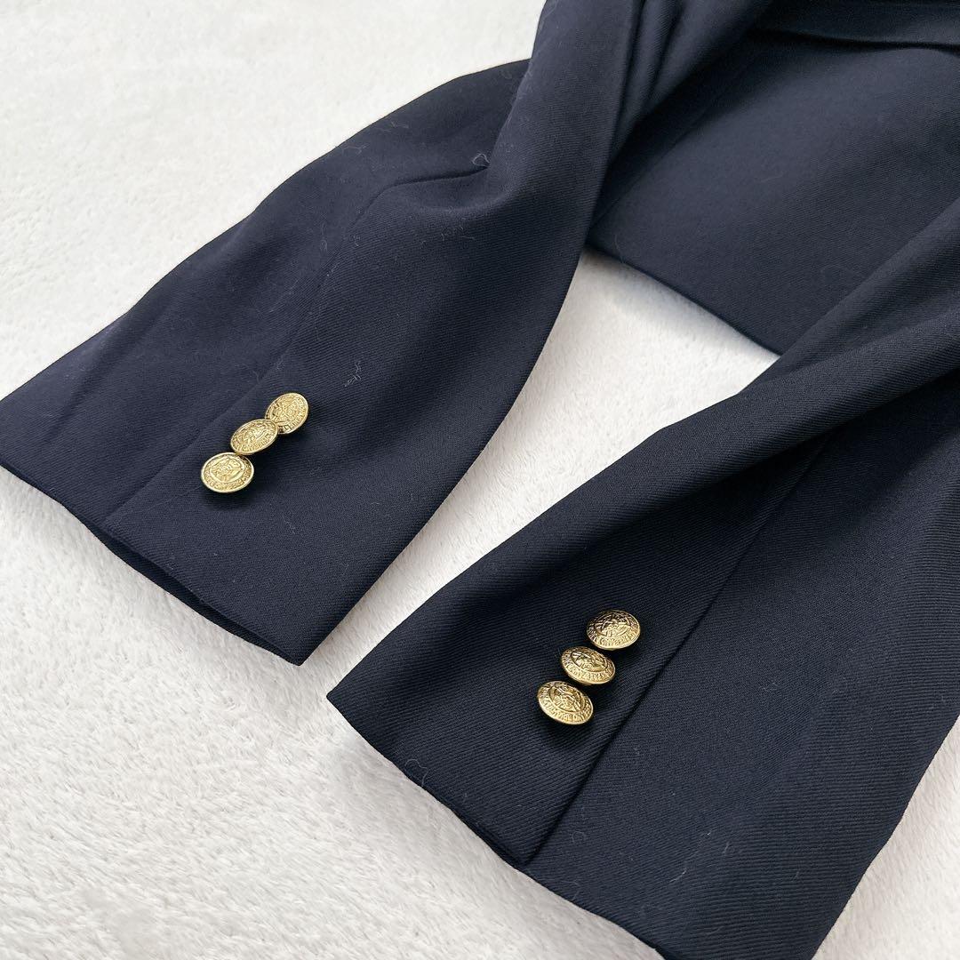 【美品】EASTBOY Venys紺ブレ　金ボタン　ブレザー　エンブレム　11号