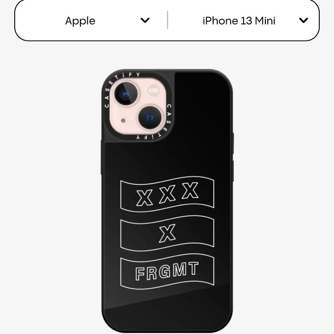 iPhoneアクセサリー CASETIFY XXX x FRGMT iPhone13mini case