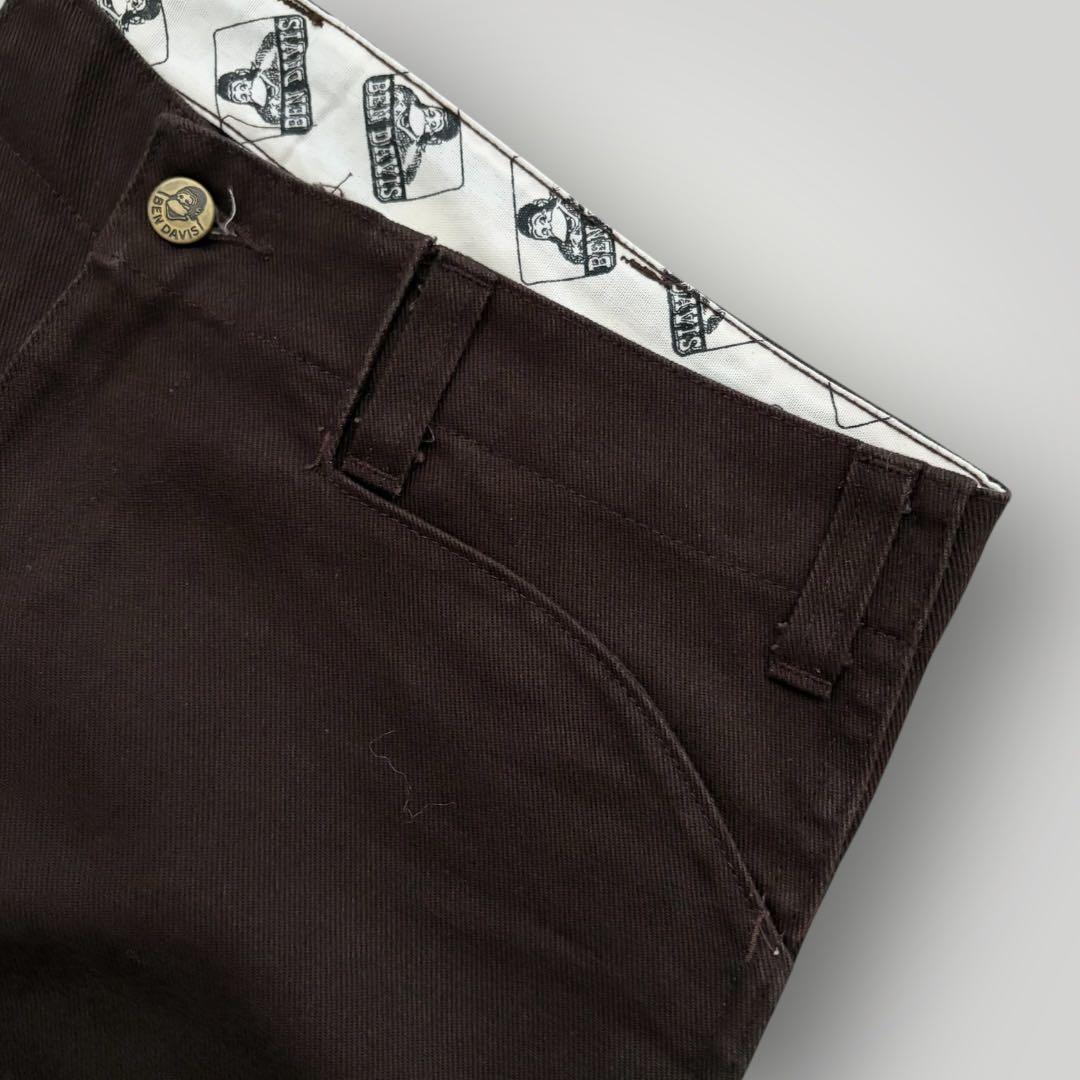 希少！USA製 ベンデイビス フリスコパンツ ブラウン W32 希少タグ 90s