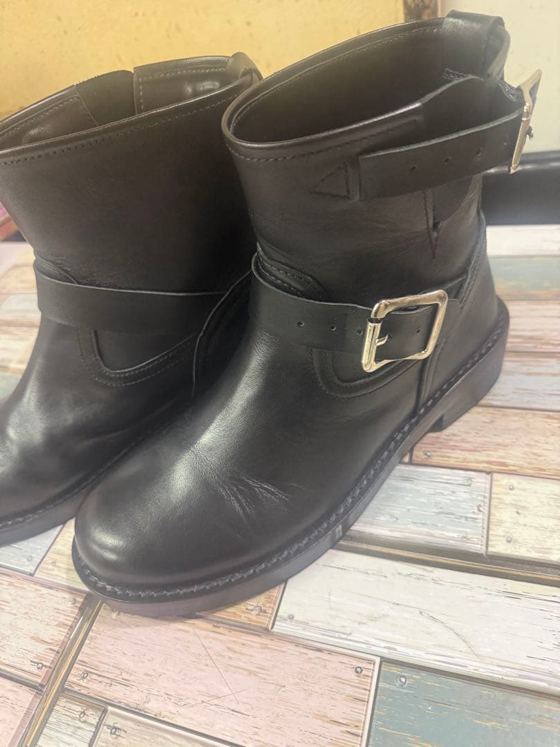 エンジニアブーツ　ワークブーツused ２７センチ４２ 本革　メンズ　レディース