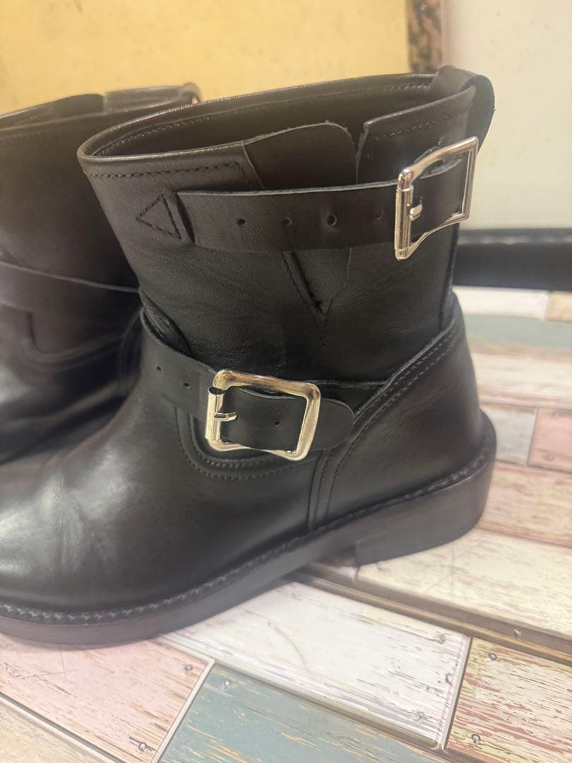 エンジニアブーツ　ワークブーツused ２７センチ４２ 本革　メンズ　レディース