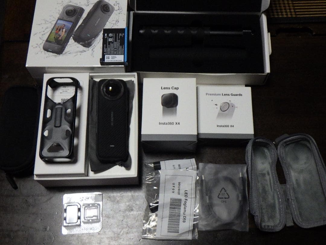 ■Insta360 X4■付属品多数■256GB■使用回数数回■美品！■