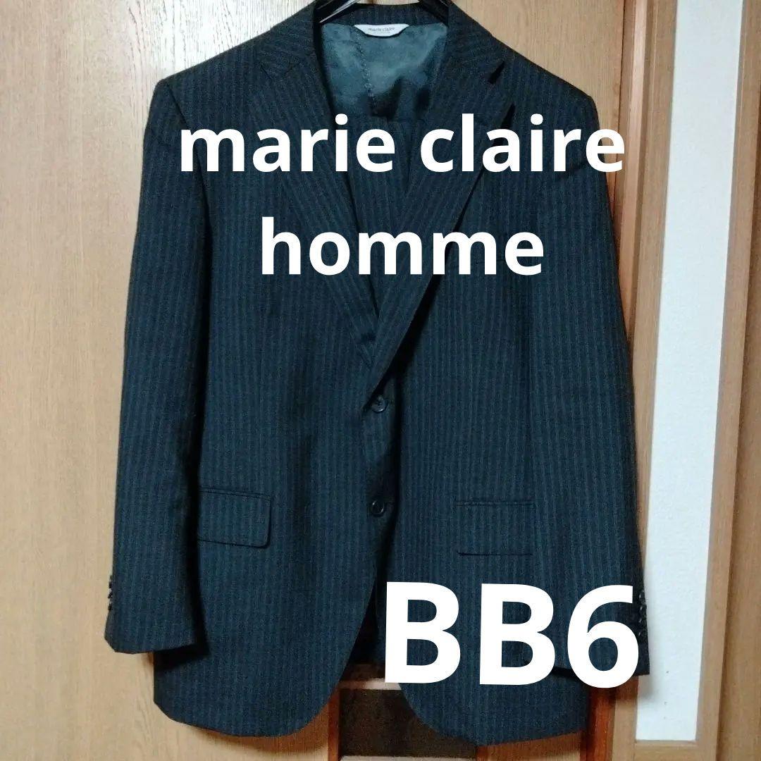 ★まとめ購入 marie claire homme スーツ コートの2点セット