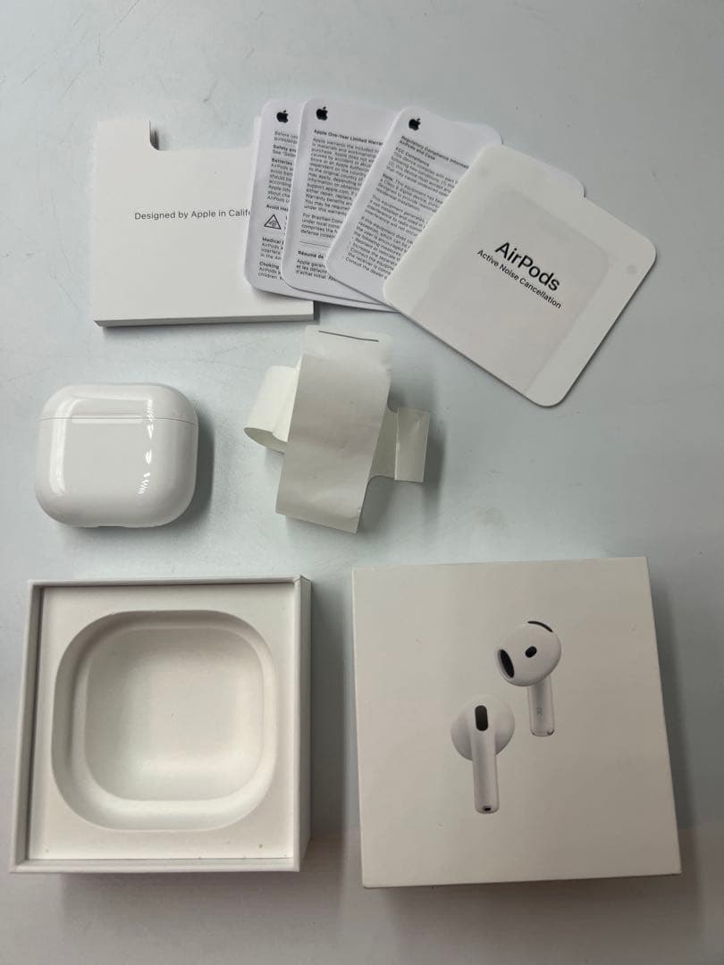 AirPods 4 アクティブノイズキャンセリング搭載