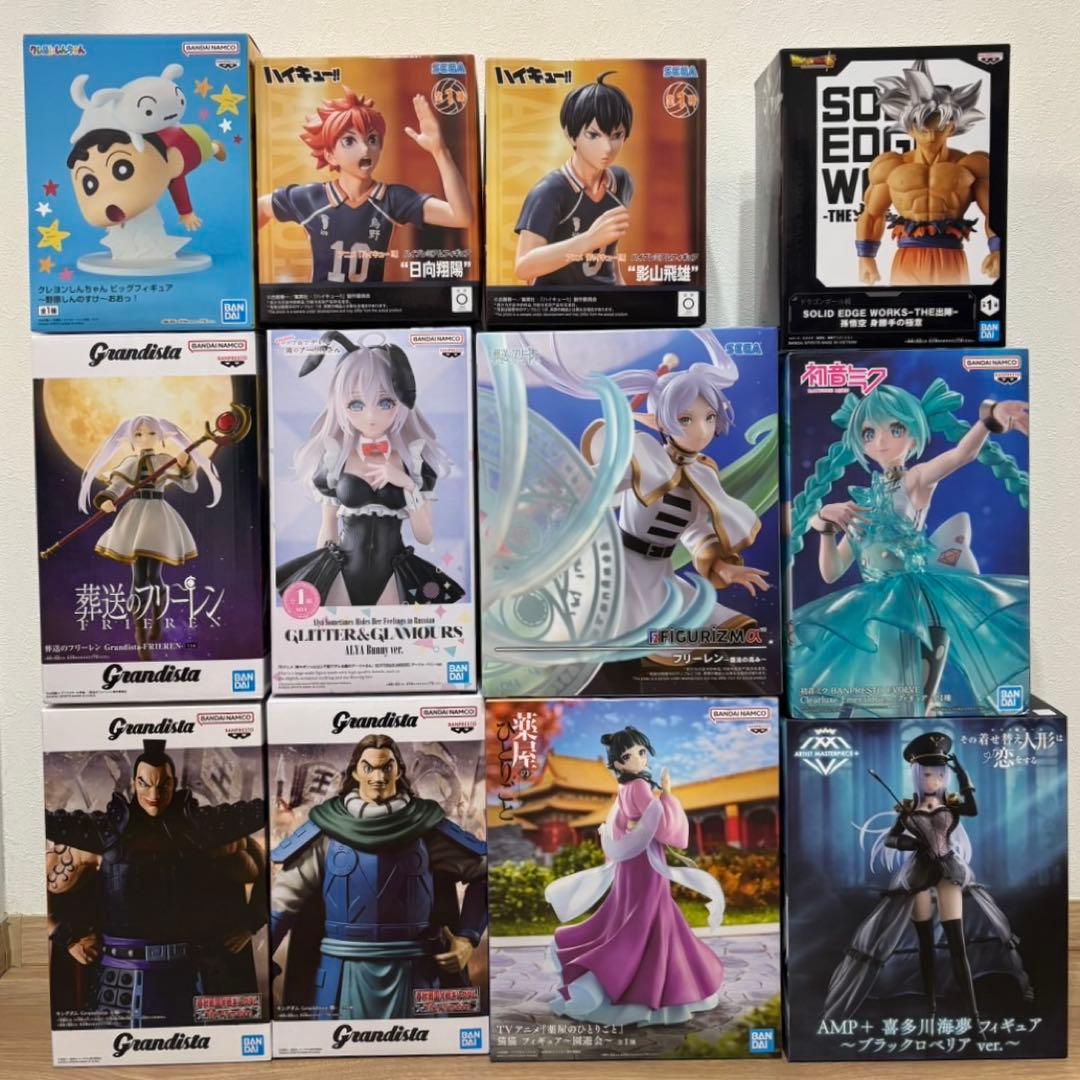 フィギュア　プライズ　まとめ売り　12体セット