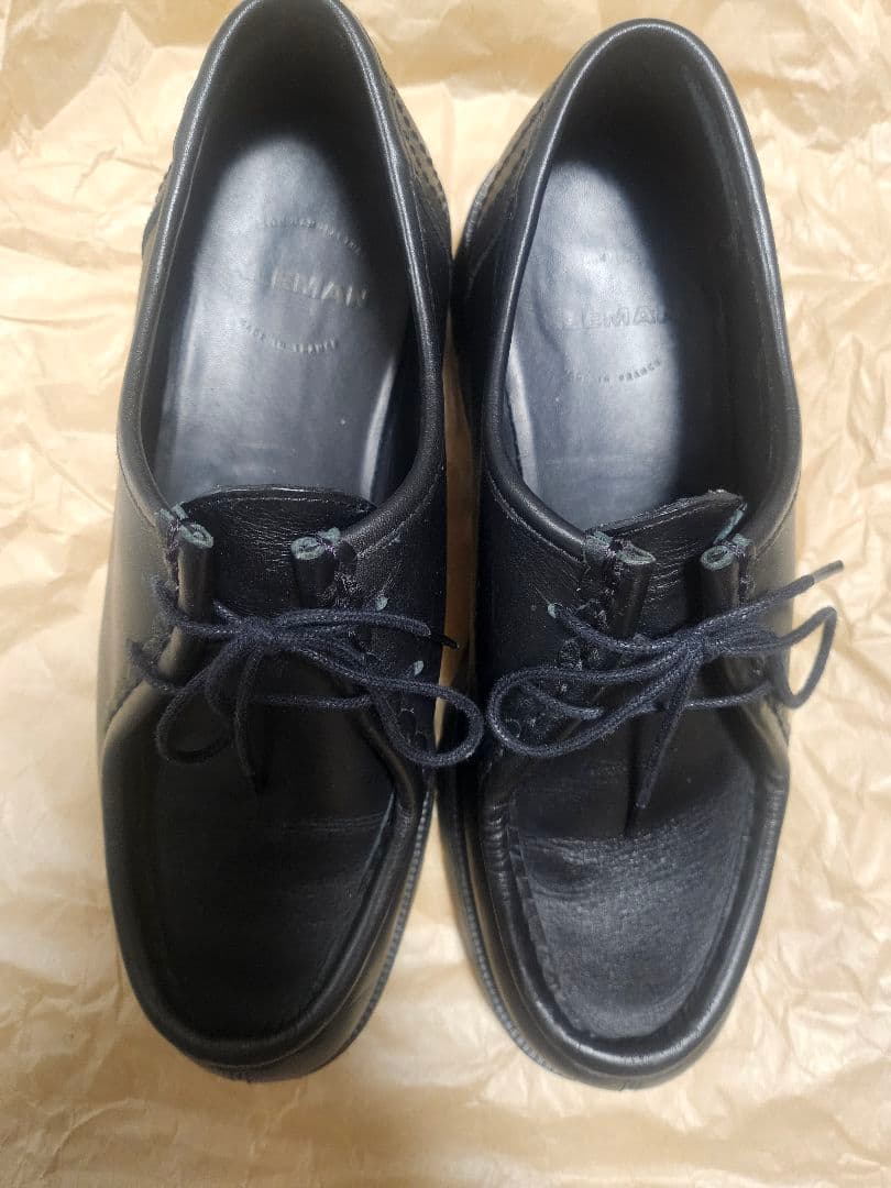 KLEMANクレマン　チロリアンPADROR　黒　サイズ40