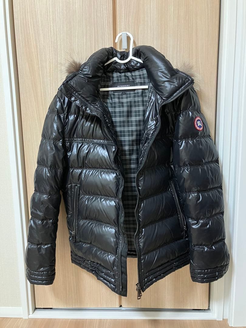 BURBERRY BLACK LABEL ダウンジャケット Lサイズ
