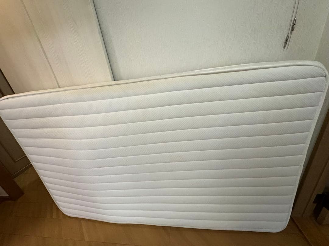無印良品 セミダブル 寝返りしやすく通気性のよいマットレス超高密度ポケットコイル
