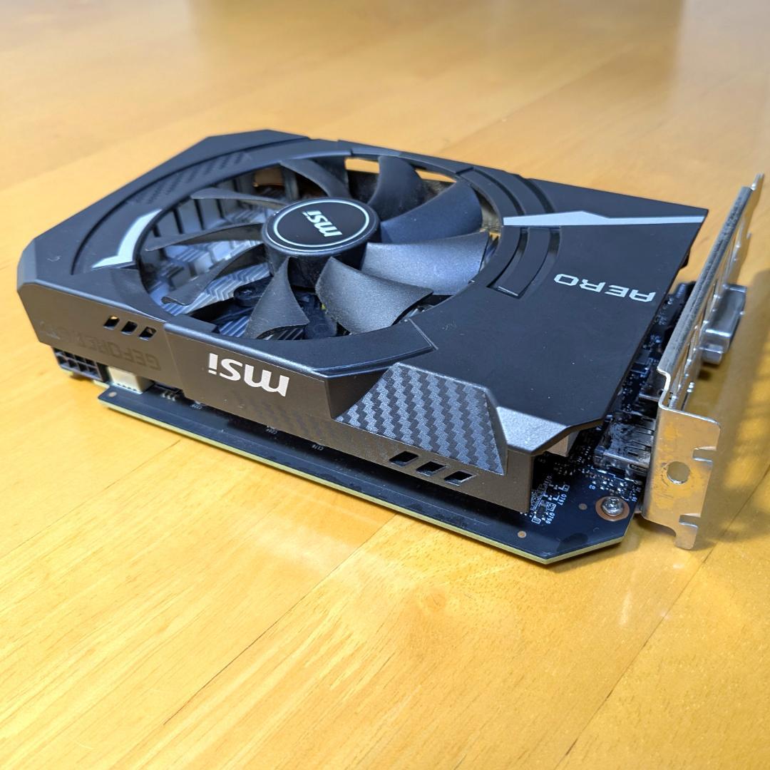 MSI GeForce GTX 1660 AEROグラフィックボード