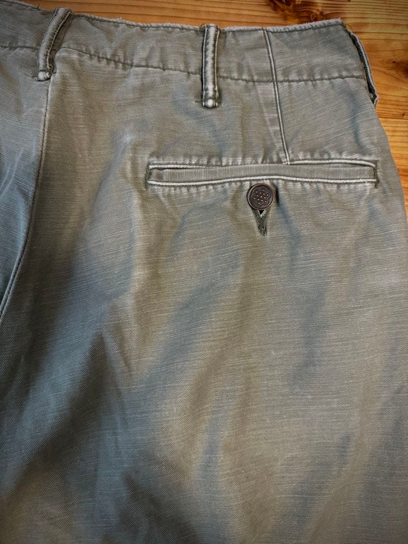 RRL ダブルアールエル フィールドチノ 29/30 オリーブ 13スター