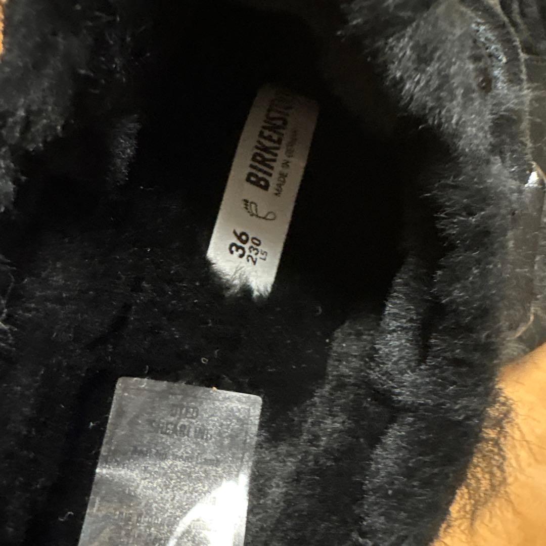 希少　ビルケンシュトック　ボストンシアリング　レギュラー　23cm ブラック