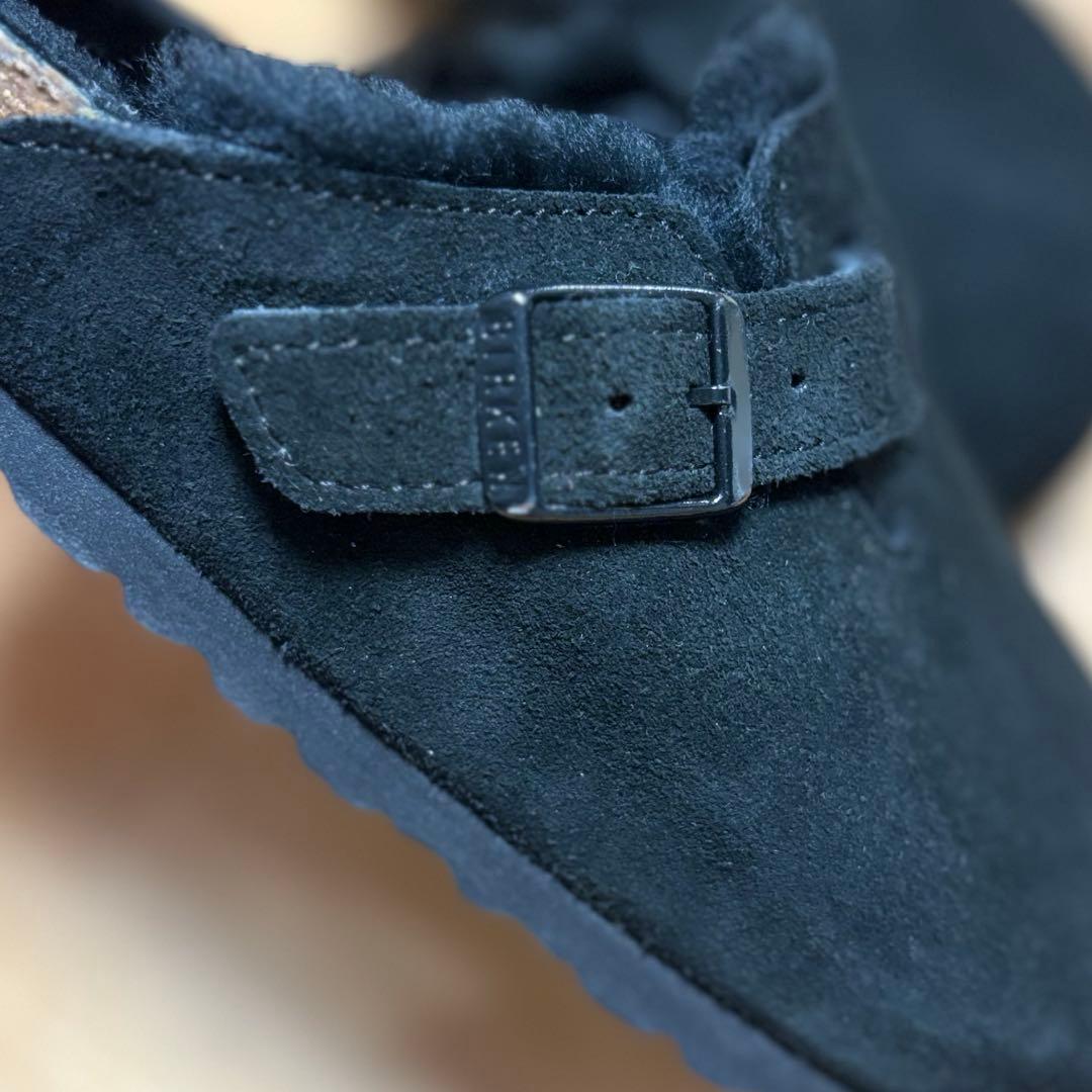 希少　ビルケンシュトック　ボストンシアリング　レギュラー　23cm ブラック