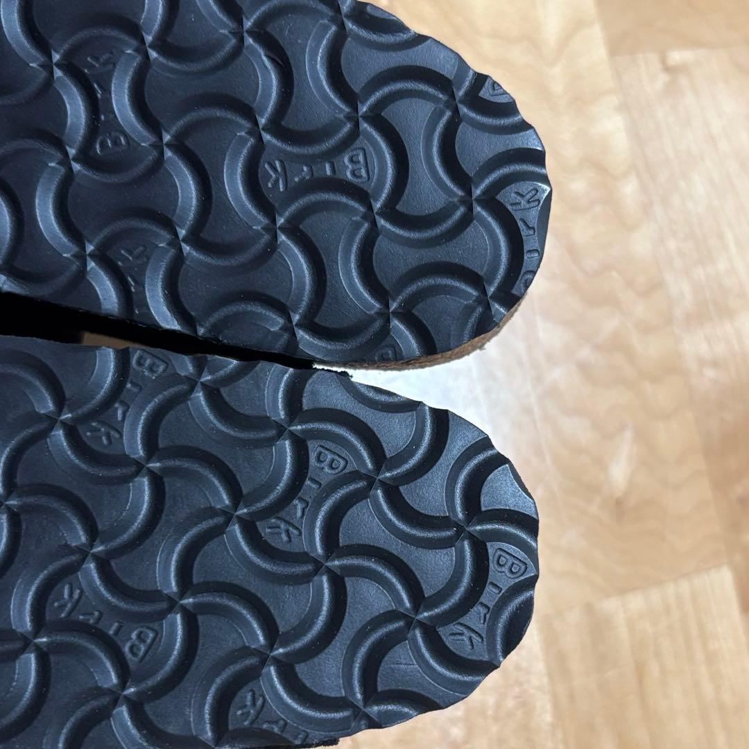 希少　ビルケンシュトック　ボストンシアリング　レギュラー　23cm ブラック