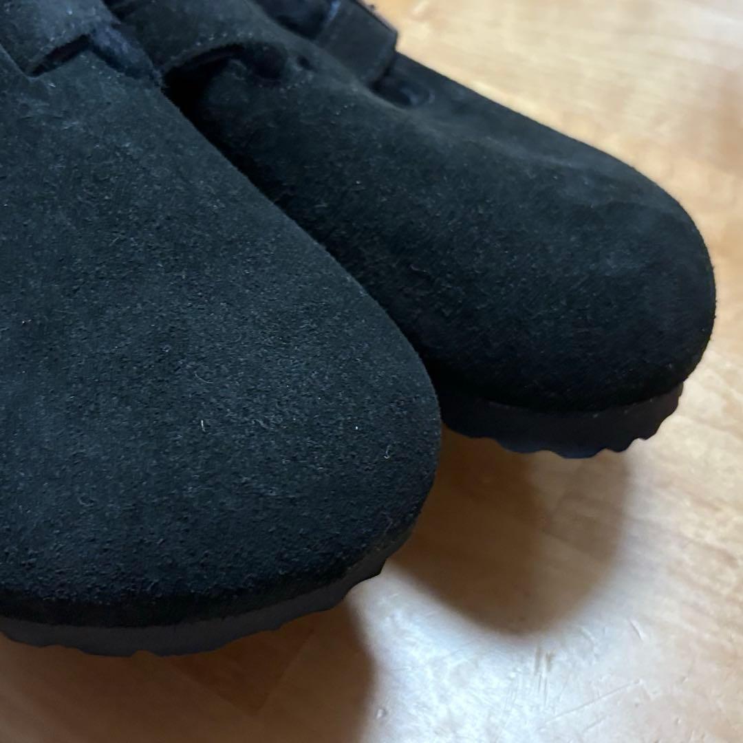 希少　ビルケンシュトック　ボストンシアリング　レギュラー　23cm ブラック