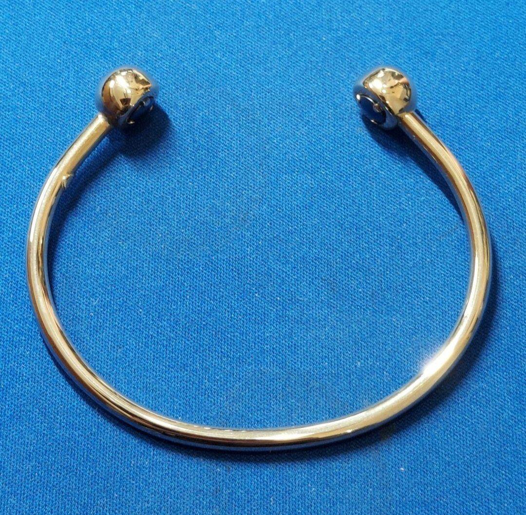 【新品・未使用】 K18YG ハングル ブレスレット Sサイズ