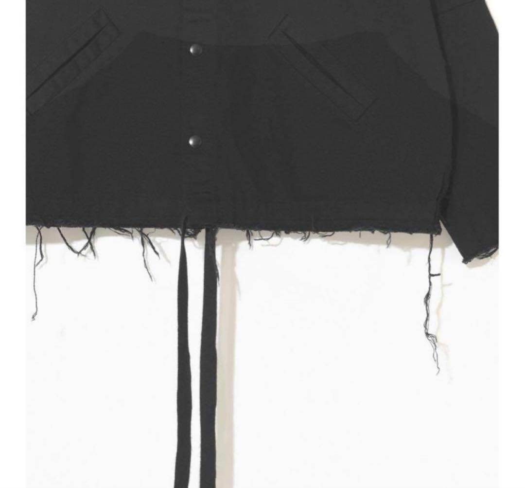 アンダーカバー ほつれ コーチジャケット ブラック 復刻 35周年 黒