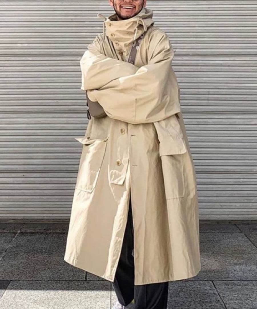 【新品未使用！】keels オーバーサイズ モッズコート Lサイズ