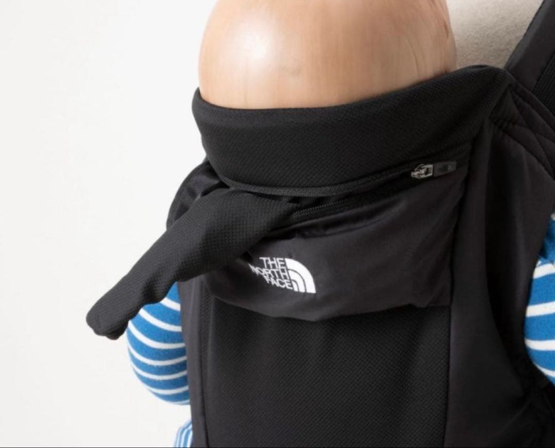 ノースフェイス ベビーコンパクトキャリア 抱っこひも NMB82150 黒 中古