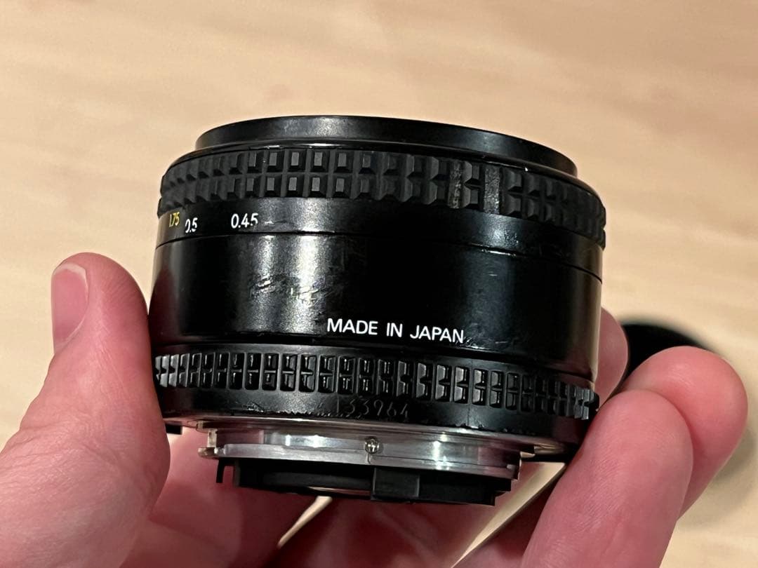 Nikon AF NIKKOR 50mm f/1.8 レンズ