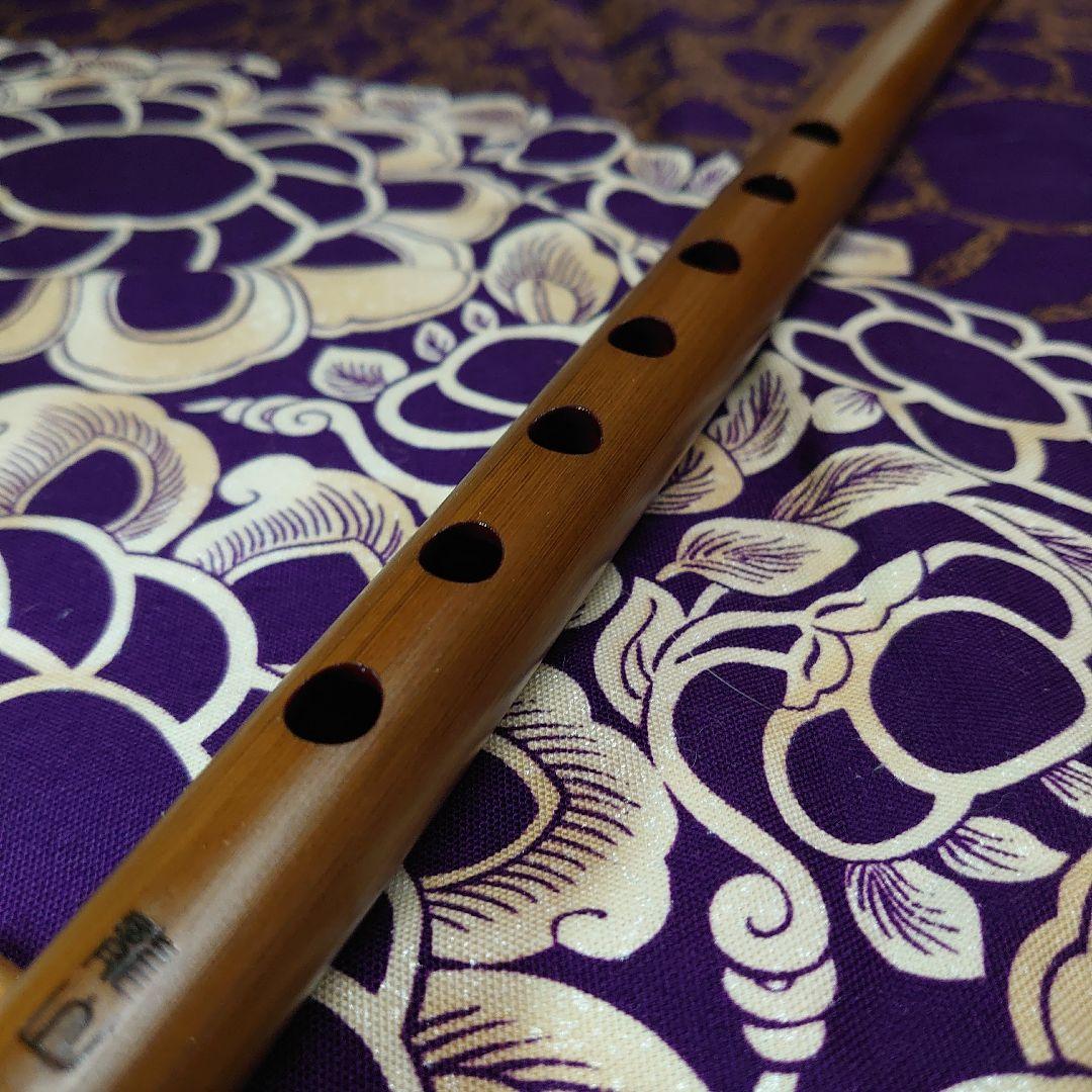 篠笛 五本調子 古典調　燻煙