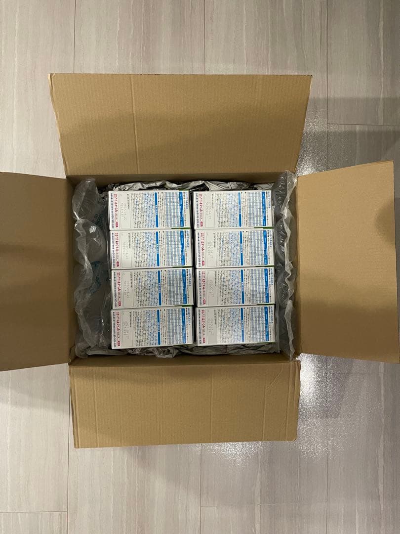 はぐくみ エコらくパック 粉ミルク 8個セット