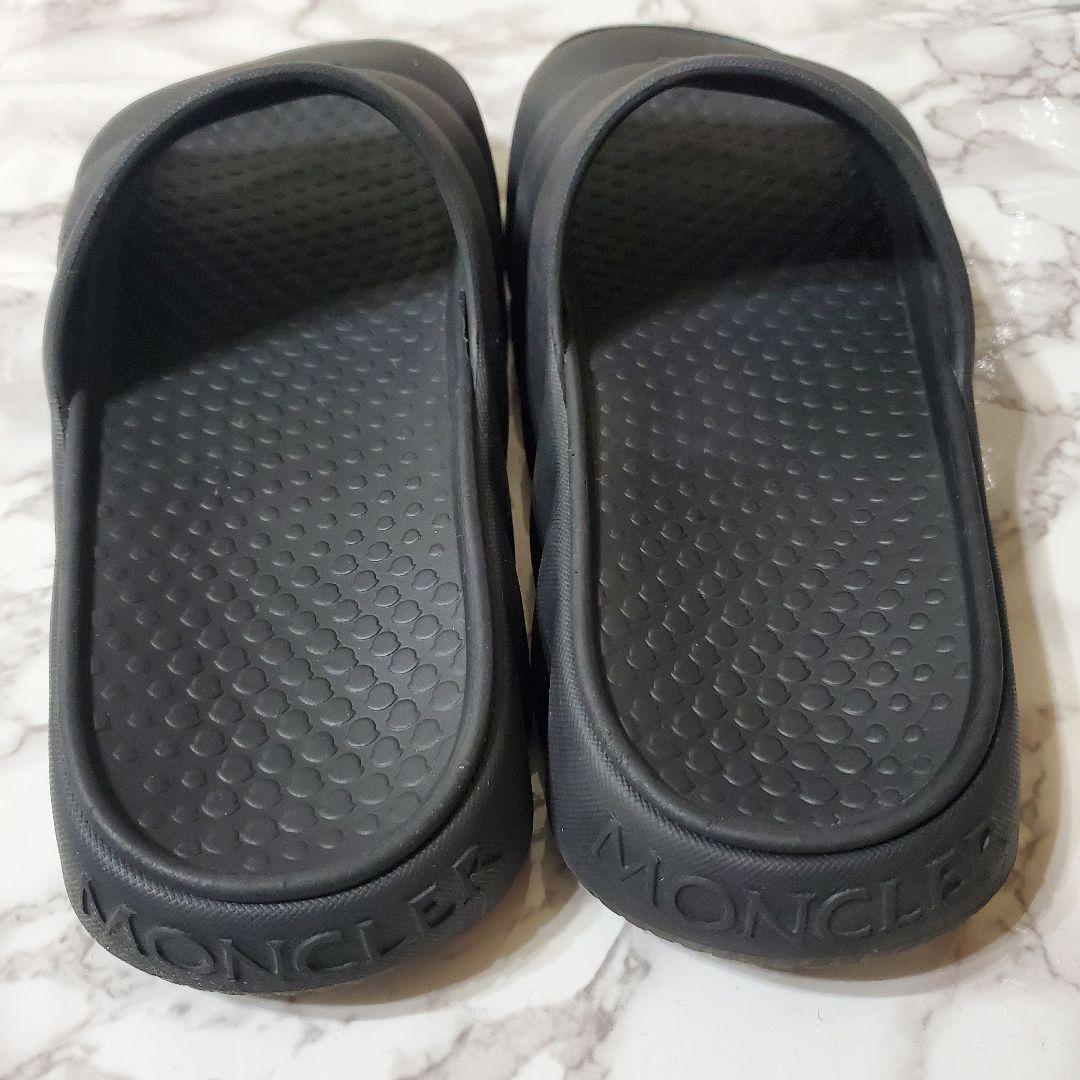 MONCLER モンクレール サンダル スライド リロ ブラック サイズ40