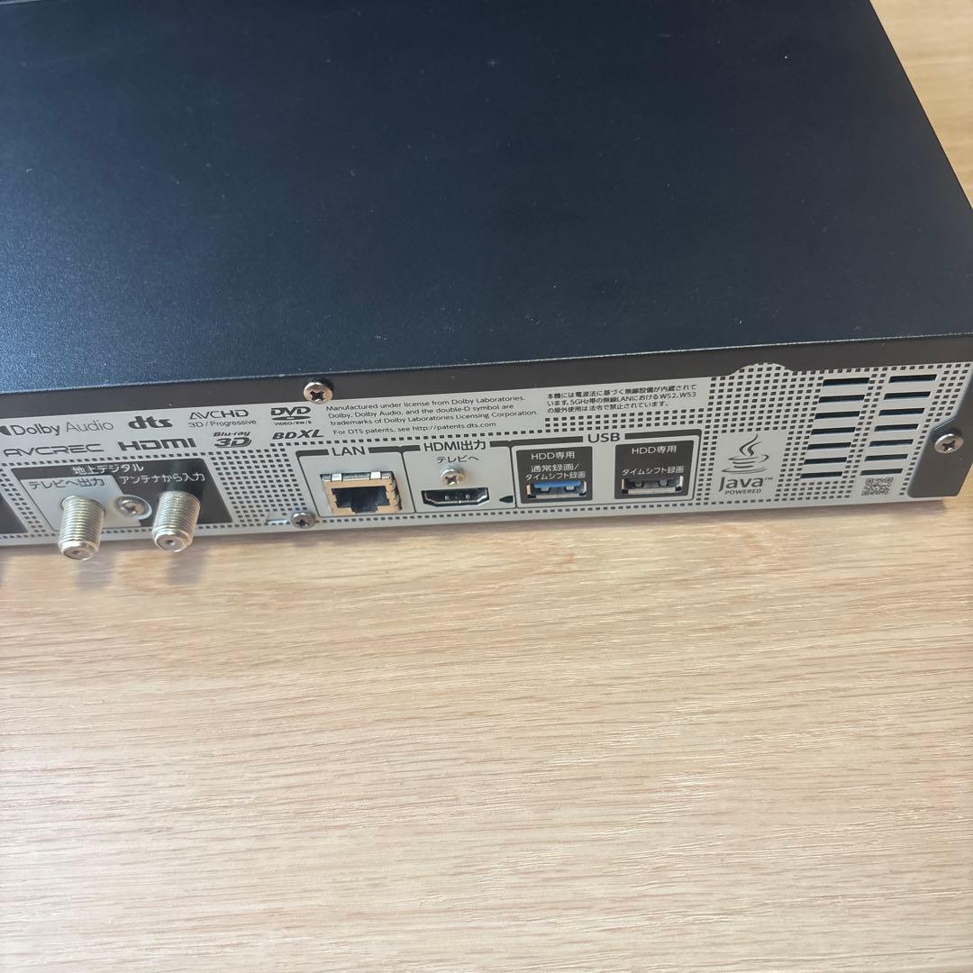 TOSHIBA DBR-M3010 ブラックブルーレイレコーダー