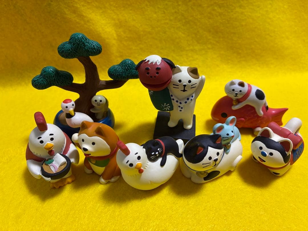 コンコンブル　干支　正月　37点