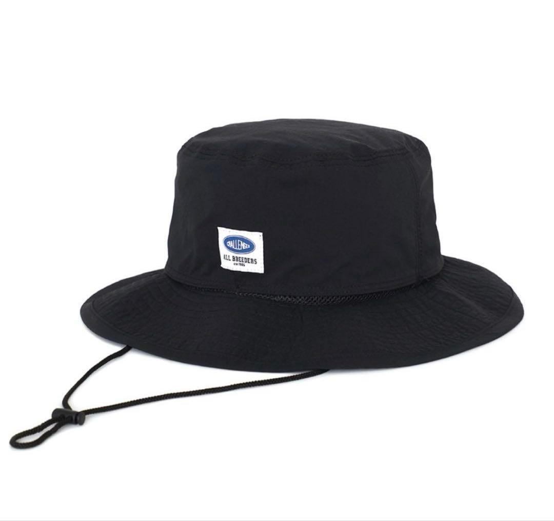 N*E様 長瀬智也さん愛用のCHALLENGER ブラック バケットハット