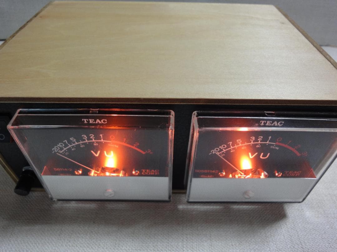 自作ステレオVUメーター145号機