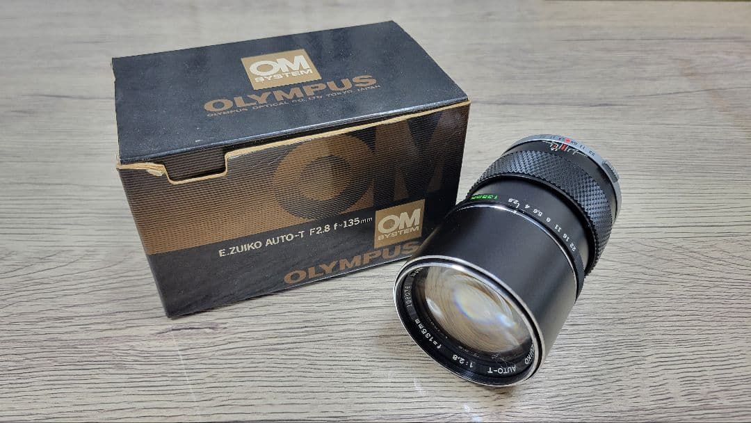 【美品】OLYMPUS E.ZUIKO AUTO-T F2.8 135mm