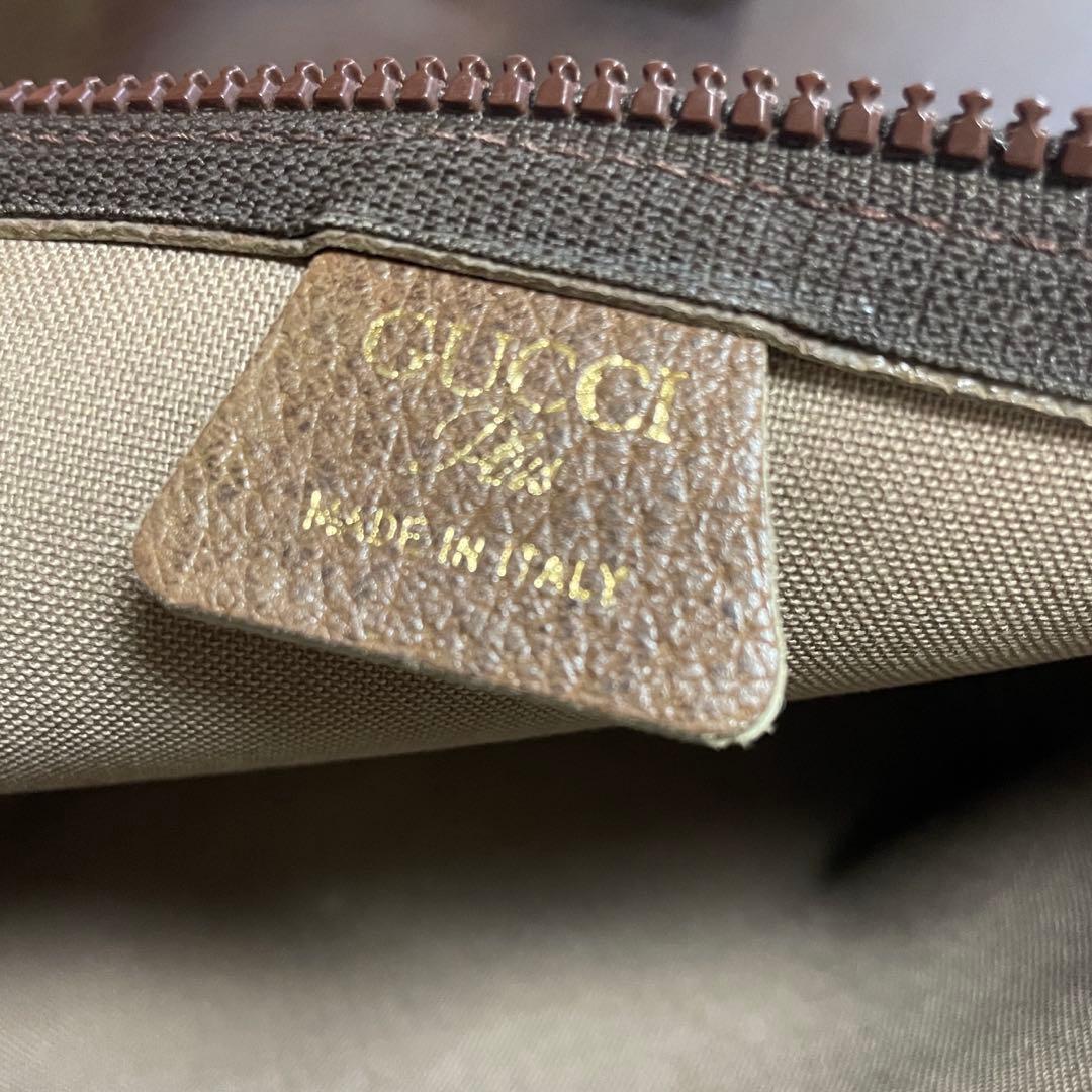 Gucci グッチプラス　GGパターン クラッチバッグ ベージュ　イタリア製