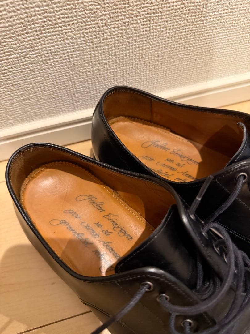 ジャランスリワヤ グリーンレーベル 別注 ストレートチップ