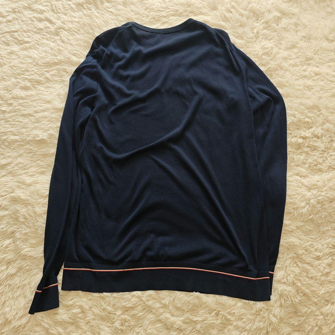 ☆美品☆MONCLER モンクレール ニット サイズXXL 紺 正規