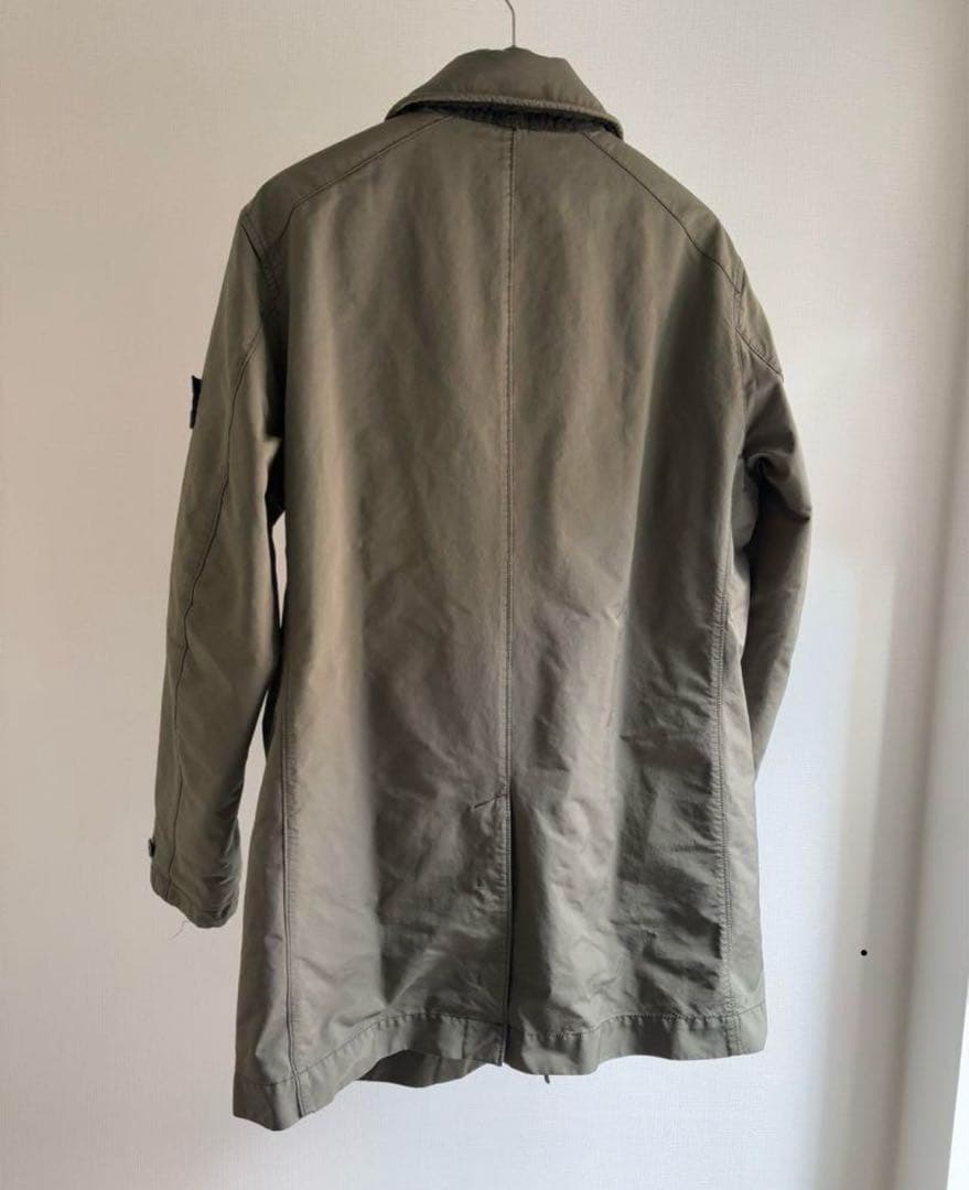 （真贋鑑定済み）STONE  モッズコート XXL オリーブグリーン