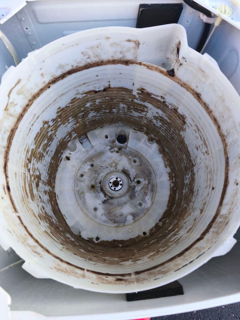 関東限 条件で無料配 ピンク洗濯機 18年 ピンク 洗濯機 分解清掃済 家電