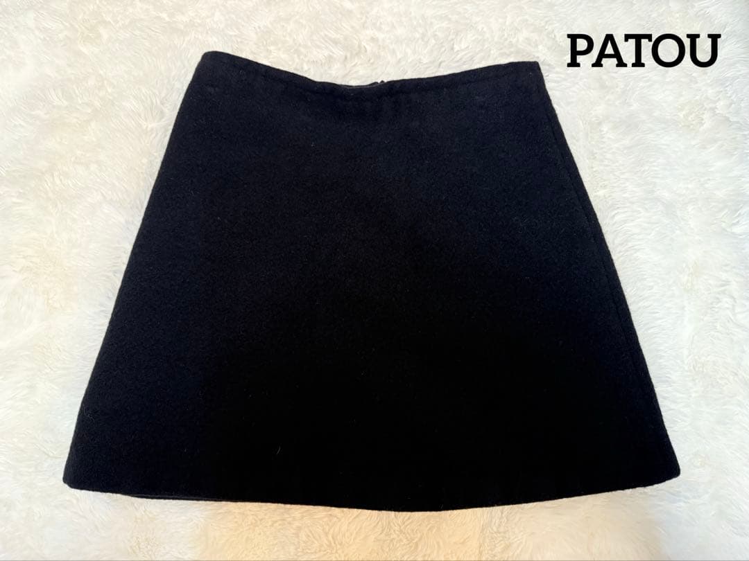 PATOU ブラック ミニスカート