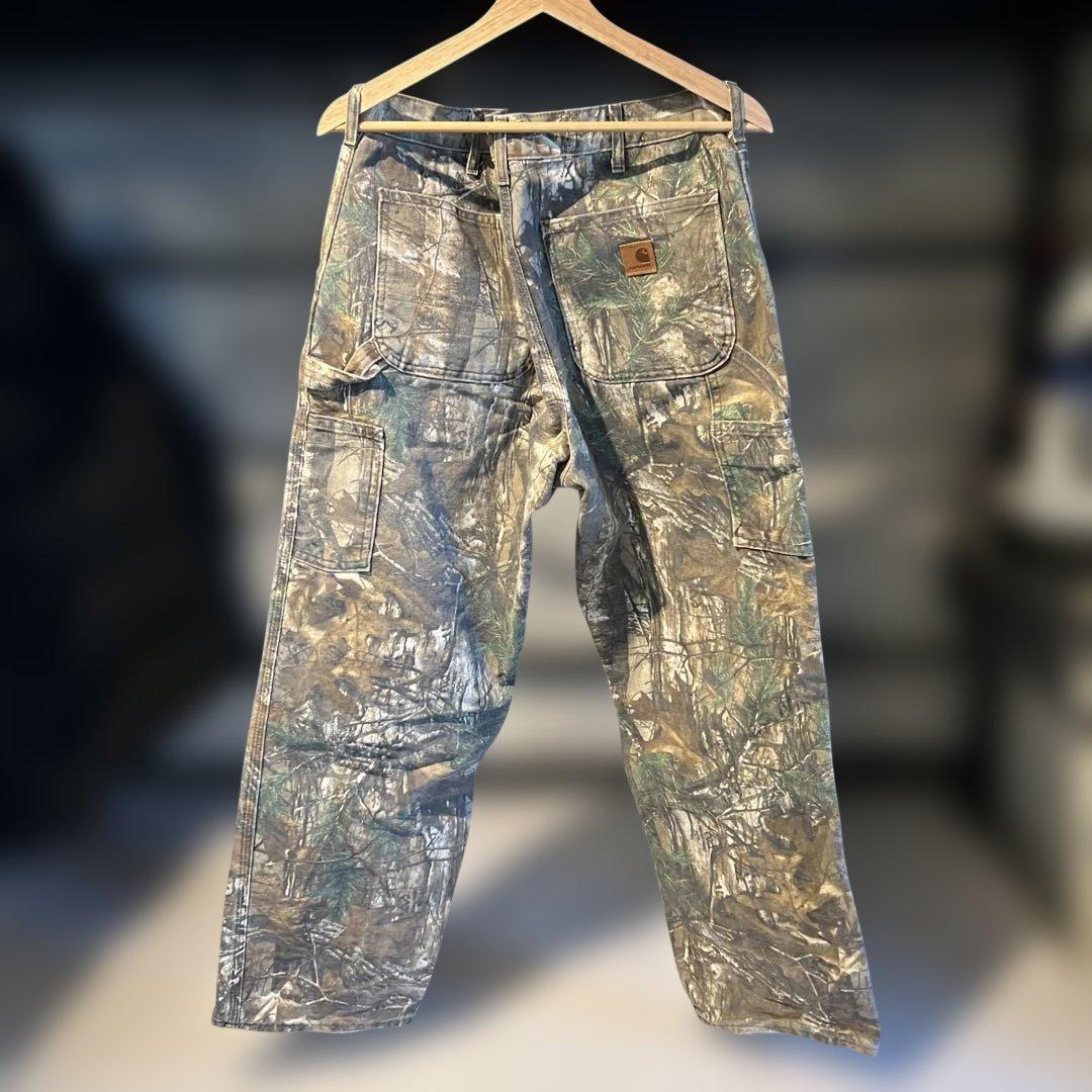米国製 Carhartt リアルツリー ペインターパンツ34x30