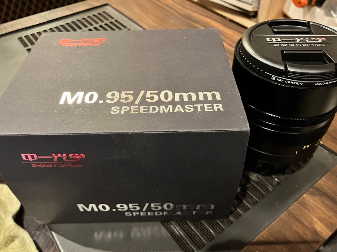 中一光学　M0.95/50mm SPEEDMASTER及びプロテクトフィルター