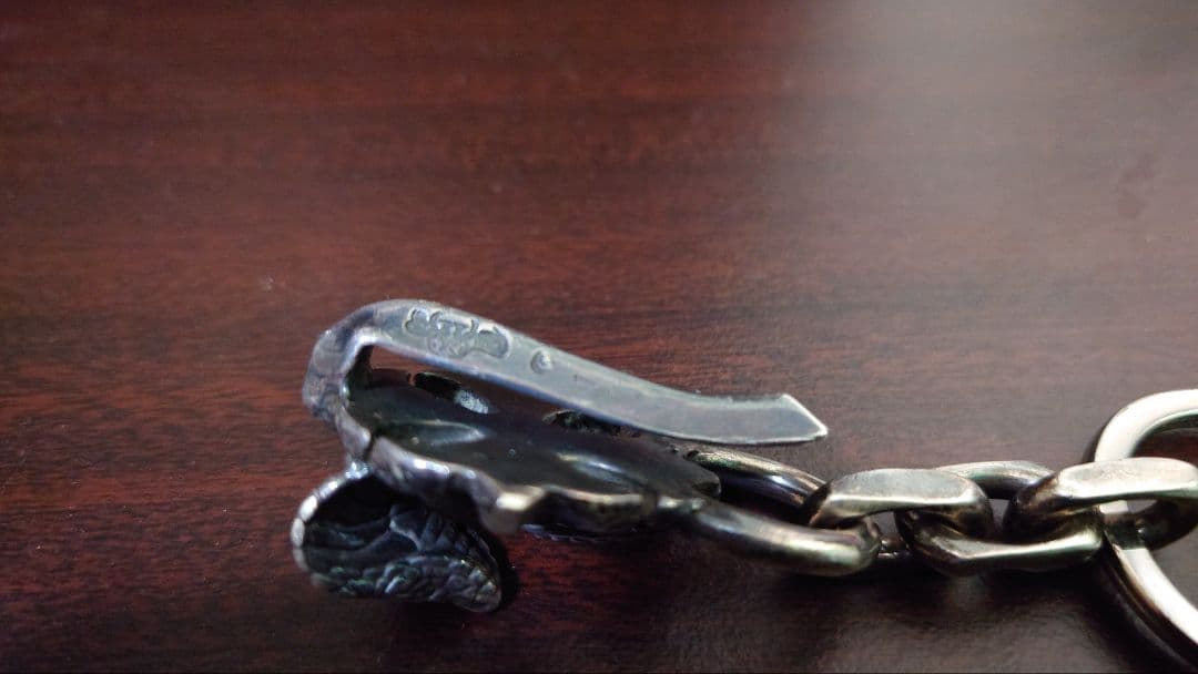 【最終値下】SKKIN スキン　コブラクロスベルトフックキーホルダーチェーン