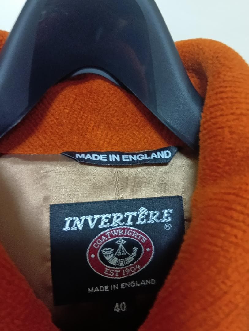INVERTERE ダッフルコート サイズ40　オレンジ