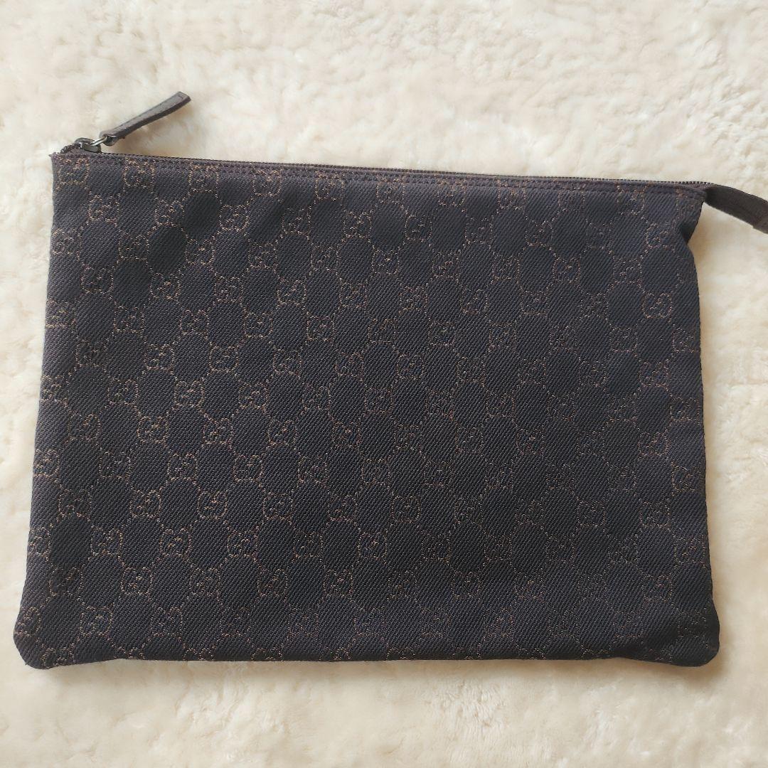 【美品】GUCCI ボストンバッグ 　ダークブラウン