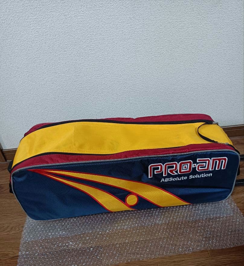 ABS PRO-am ボウリングバッグ　シューズケース　3点セット　美品