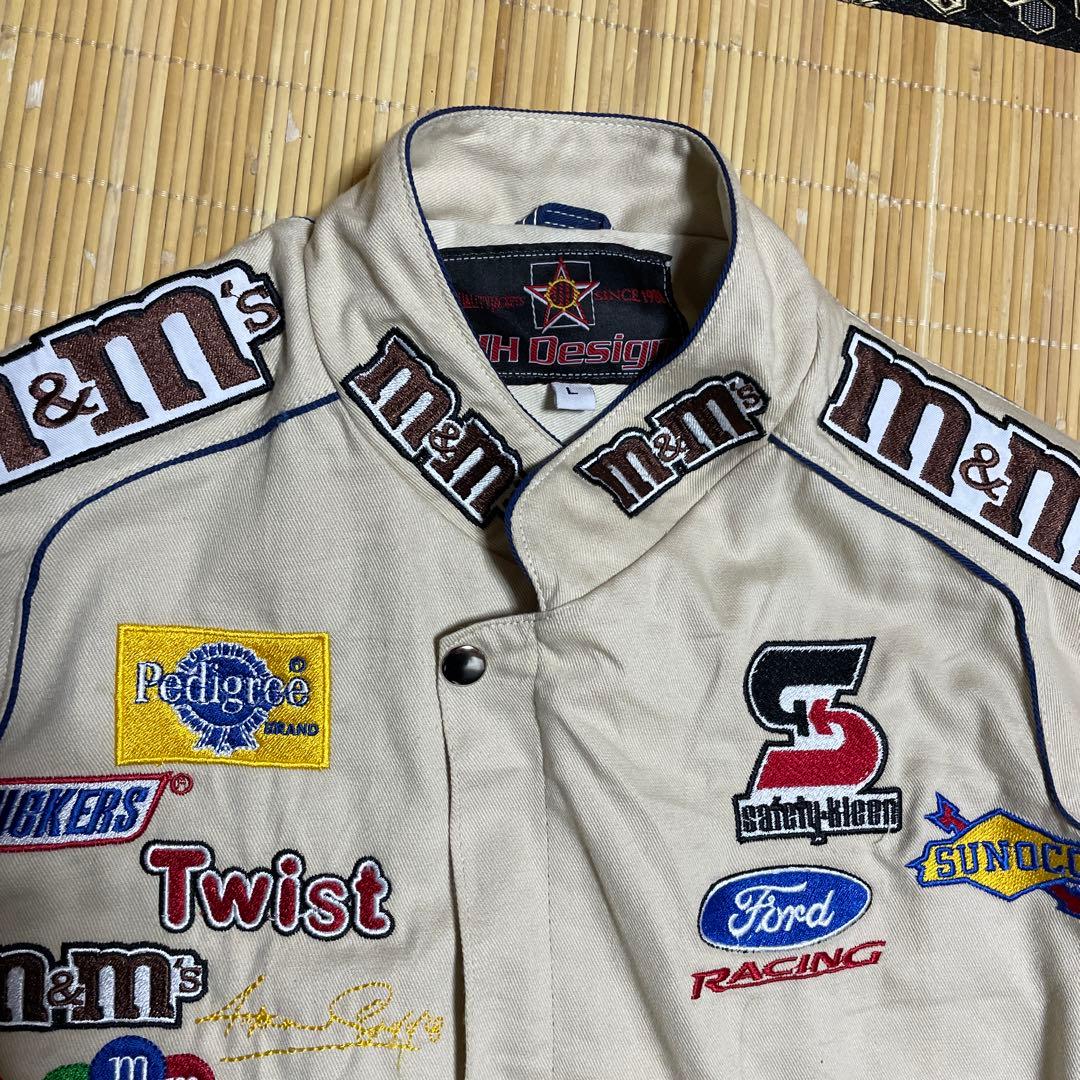 古着　m&m's シェレック刺繍ジャケット