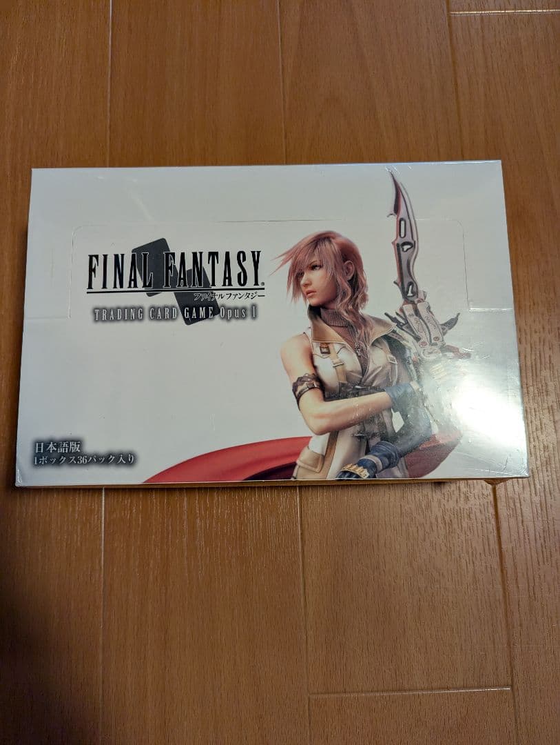 レア FFTCG Opus 1 未開封 ボックス 日本語