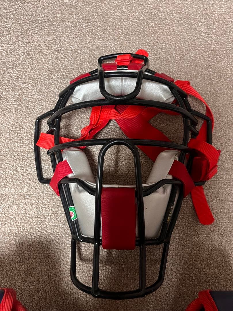 ZETT キャッチャー防具セット JS.BB フリーサイズ&マスク(SSK)