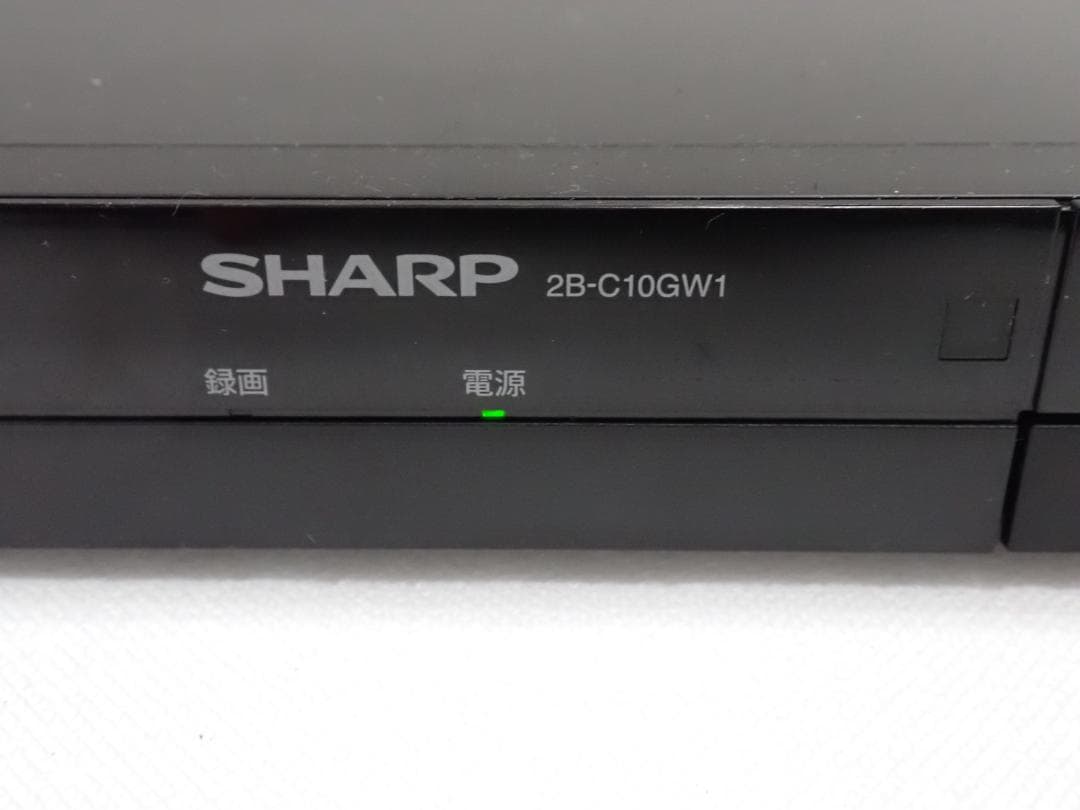 シャープ ブルーレイディスクレコーダー 2B-C10GW1 2番組1TB Z-B